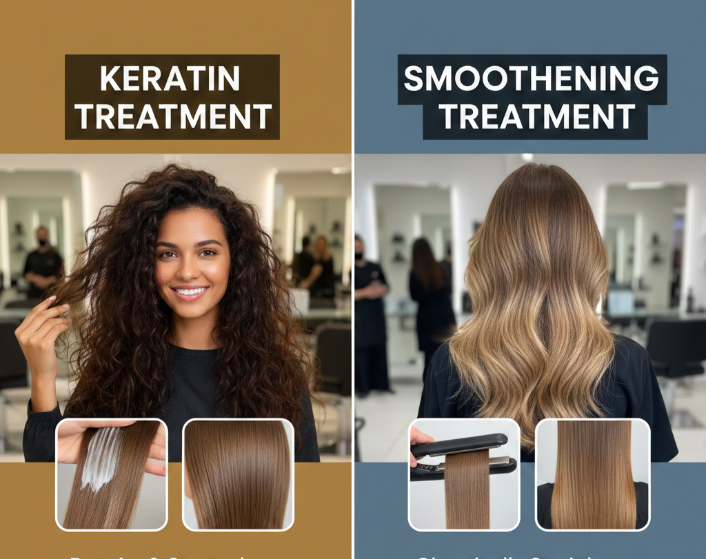 Keratin vs Smoothening